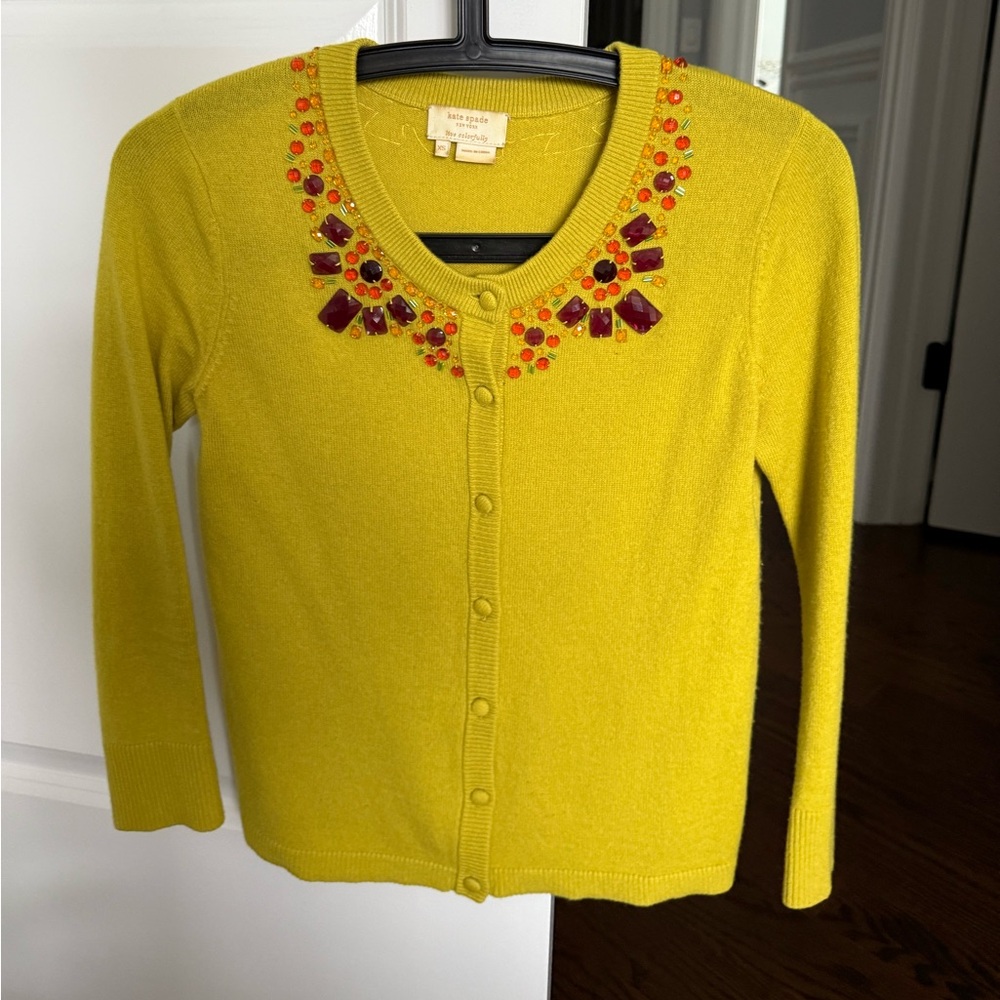 Kate Spade Wool/Cashmere Cardigan